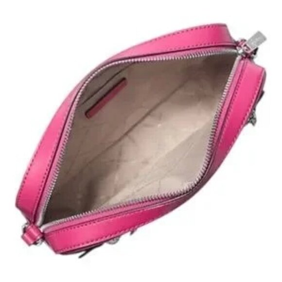 NWT Michael Kors Pink Ombre Crossbody Camera Bag - Picture 4 of 4